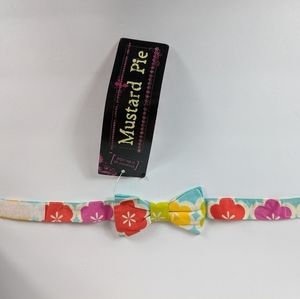 Mustard Pie Bow Tie Bowtie Fruity Floral Tropical